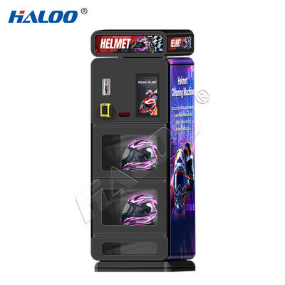 Ηλεκτρονική μηχανή Haloo Maquina Para Limpiar Casco Deodorise Helmet Cleaning Vendo Machine Low Moq Custom 15,6 ιντσών οθόνη Μηχανές καθαρισμού κράνων