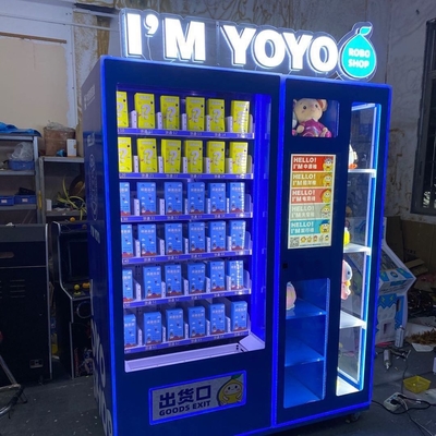 120W τυφλή ξύλινη μηχανή πώλησης κιβωτίων παιχνιδιών κουκλών τραίνων αυτοκινήτων με την πληρωμή με πιστωτική κάρτα