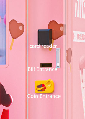 Halo πλήρως αυτόματο εξωτερικό μηχάνημα πωλήσεων μαλακού παγωτού με οθόνη αφής 32 ιντσών και λειτουργία αυτόματου καθαρισμού